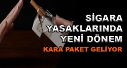 Tek tip sigara dönemi başlıyor!