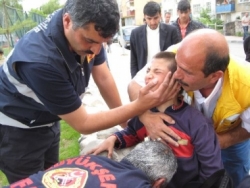 Küçük Kubilay'ın zor anı!