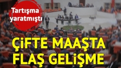 Çifte maaşta geri adım!