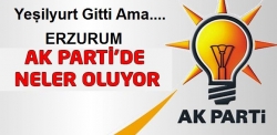 Erzurum AK Partide neler oluyor!
