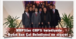MHP Milletvekili Aydın’dan Çat Belediyesi’ne ziyaret