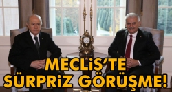 Meclis’te sürpriz görüşme