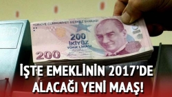 Ocak 2017'de alacağı yeni maaş ne kadar