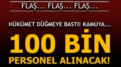 Kamuya 100 bin bilişimci alınacak!