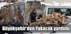 Büyükşehir’den yakacak yardımı!