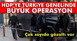 8 ilde HDP'ye operasyon