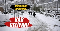 Meteorolojiden Kar uyarısı!