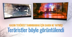 Bombalı aracın içindeki teröristler