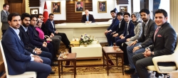 AK Parti Erzurum Gençlik Kolları’ndan Başkan Sekmen’e ziyaret