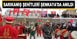 Sarıkamış şehitleri Şenkaya'da anıldı