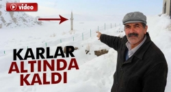 Cami karlar altında!