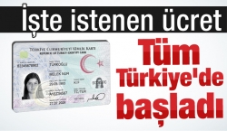 Yeni kimlik kartı başvuruları başlıyor