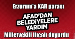 Belediyelere AFAD yardımı!