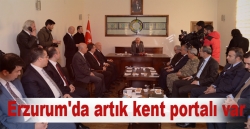 Erzurum kent portalı tanıtıldı