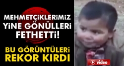 Mehmetçiklerimiz yine gönülleri fethetti