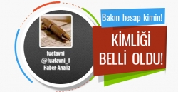 Bakın hesabı kullanan kim çıktı