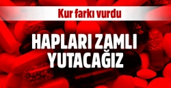 Dövizdeki kur farkı ilacı da vurdu