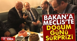 Bakan Akdağ'ın doğum günü kutlaması