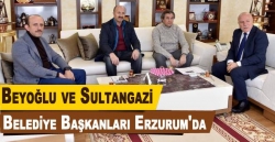 Başkan Sekmen'in başkan konukları