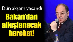 Bakan Akdağ, teşekkür etti!