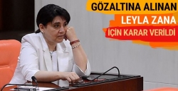 HDP’li Zana serbest bırakıldı!