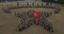 Şehit üsteğmenin birliğinden anlamlı video!