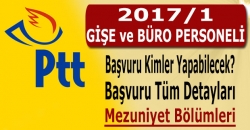 PTT'ye personel alımı başladı