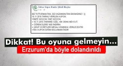 İddia hırsıyla dolandırıldı!