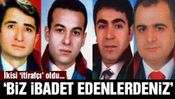 Biz ibadet edenler kısmındayız