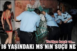 Tecavüzden polis kurtardı