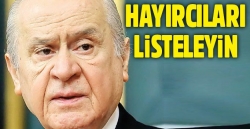 Bahçeli 'hayır'cıların ismini istedi!