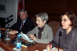 Yazar Barbara Frischmuth Erzurum'da