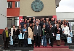 Mezun oldukları üniversiteye geldiler
