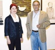 Eş zamanlı sergi açılışı!...
