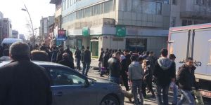 Erzurum'da güpegündüz banka soygunu girişimi
