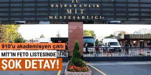 MİT'in savcılığa gönderdiği listede şok detay!