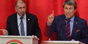 Ümit Özdağ ve Yusuf Halaçoğlu'nun konuşacağı salonu bastılar