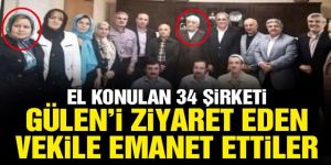 El konulan 34 şirket Gülen’i ziyaret eden vekile emanet
