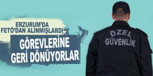 Özel Güvenlikçiler geri dönüyor!