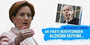 Akşener'in olay Bahçeli iddiası