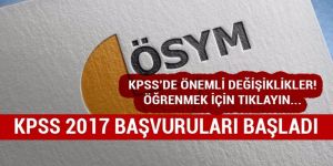 KPSS ve ÖABT başvuruları başladı