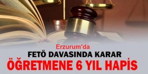 "ByLock" kullanıcısı eski öğretmene 6 yıl 3 ay hapis
