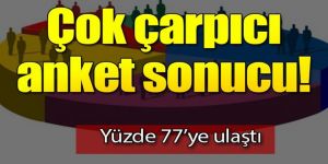 400 kişilik anketten çarpıcı sonuç