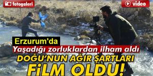 Doğu’daki ağır kış şartları film oldu