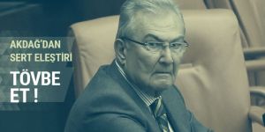 Bakan Akdağ, Baykal'ı o sözler için eleştirdi: Hiç lafı çevirme