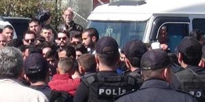 Meral Akşener Mersin'de... Gergin anlar...