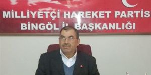 Bingöl'de MHP'de 'Hayır' istifası