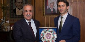 Köroğlu’ndan Rektör Çomaklı’ya veda ziyareti