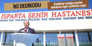 Şehir hastaneleri dedikodusu Recep Akdağ konuştu