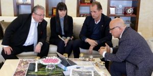 Başkan Sekmen'e Danimarka'dan konuk!